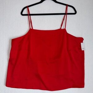 NWT Auden Satin Sleepwear Tank / Camisole Top